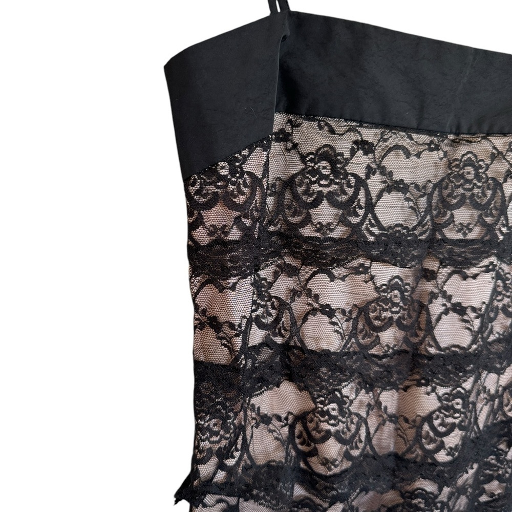 Mango Suit Lace Overlay Dress - Picture 6 of 12